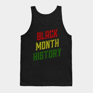 BLACK MONTH HISTORY Tank Top